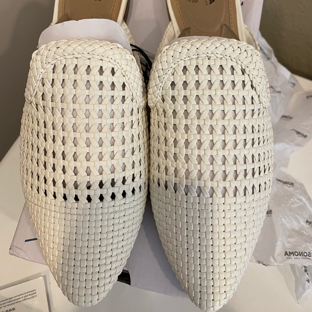 Sonoma Vitalize Ortholite Mules SlipOn NWT size 8